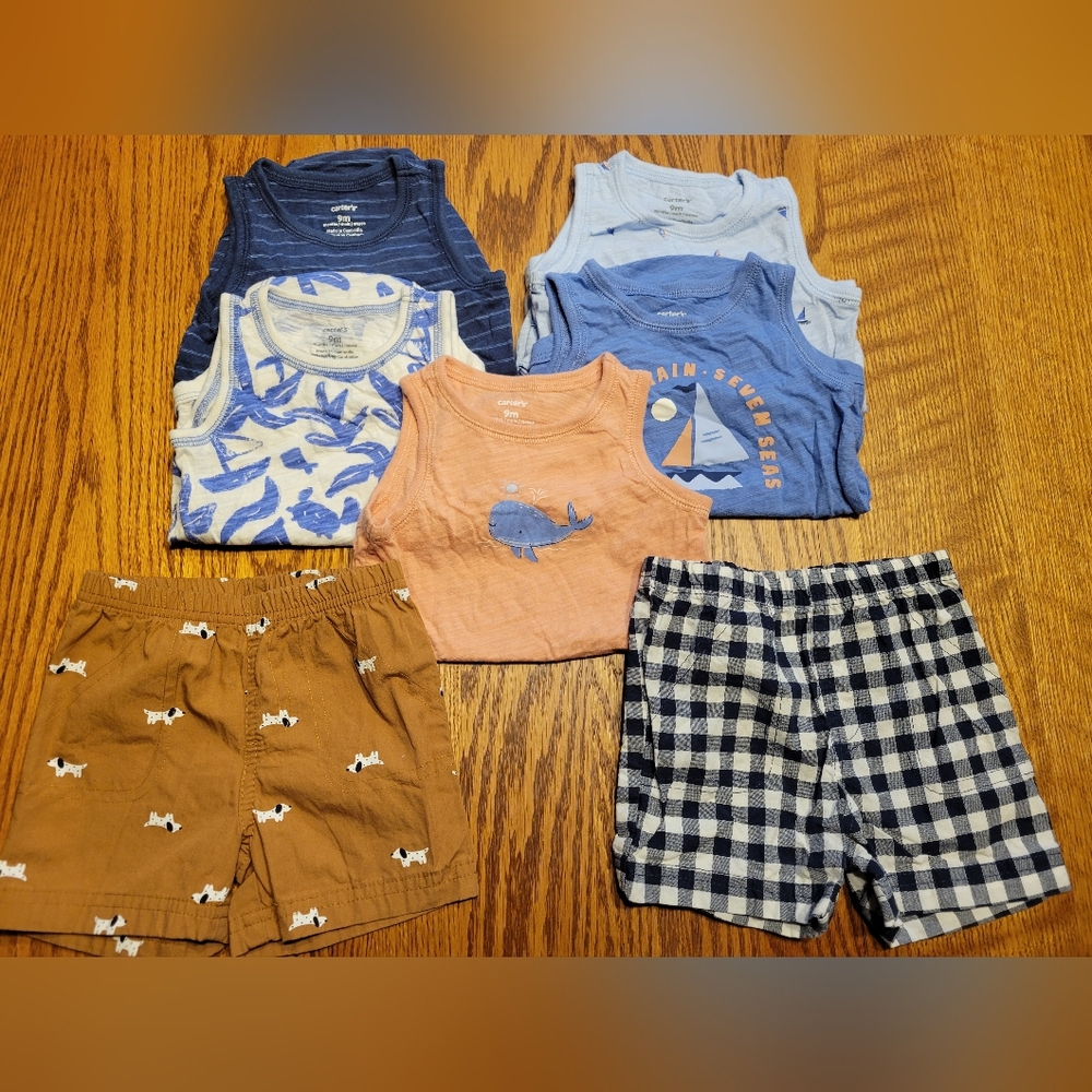 Carter's 9m Boy Bundle.